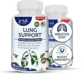 Amate Life Lung Support Dietary Supplements 60-Count Bottle