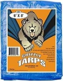 B-Air Grizzy Tarps 6×8-Foot Heavy Duty Tarp