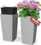 Mueller M-Resin 24″ Heavy Duty Planter 2-Pack