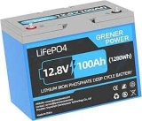 GrenerPower 12V 100Ah LiFePO4 Battery