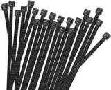 Heavy Duty 8″ Cable Zip Ties 100-Pack