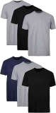 Hanes Men’s Cotton T-Shirts 6-Pack