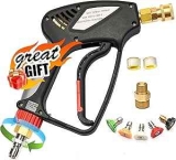 5,000-PSI Short Pressure Washer Gun