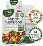 Amate Life Organic Superfood Greens, Fruits, & Veggies Complex 30-Day Supply