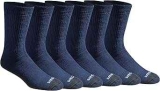 Dickies Men’s Dri-Tech Full Cushion Crew Socks 6-Pack