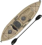 Lifetime Tamarack 100 Angler Kayak w/ Paddle