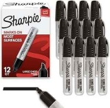 Sharpie King Size Permanent Markers 12-Pack