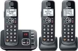 Panasonic DECT 6.0 Expandable Cordless Phone System w/ 3 Handsets