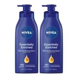 Nivea Essentially Enriched Body Lotion 16.9-oz. Pump Bottle 2-Pack