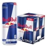 Red Bull Energy Drink 12-oz. Can 4-Pack