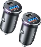 Lisen 48W USB-C Car Charger Adapter 2-Pack