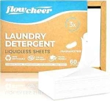 Flowcheer Laundry Detergent Sheets for 120 Loads