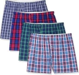 Fruit of the Loom Men’s Premium Tag-Free Cotton Underwear 4-Pack