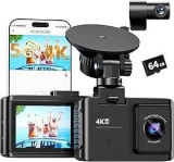 Wanlipo A13 4K Dual Front & Rear Dash Cam