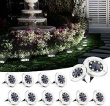 LED Solar Ground Light 12-Pack