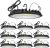 155W UFO LED High Bay Light 10-Pack