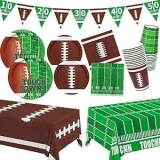 24-Person Football Party Supply Kit