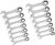 GearWrench 14-Piece 12 Point Stubby Ratcheting SAE/Metric Combination Wrench Set