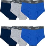 Fruit of the Loom Men’s Cotton Briefs 6-Pack