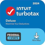 TurboTax Deluxe 2024 Federal & State for PC/Mac