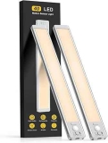 Under Cabinet Motion Sensor 10″ 40-LED Wireless Lights 2-Pack