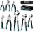 Duratech 8-Piece Pliers Set w/ Rolling Pouch