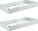 Galvanized Raised Garden Bed 2-Pack