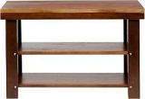 Amazon Basics Solid Pine Wood Entryway Shoe Rack Bench