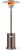 Smug 48,000-BTU Propane Outdoor Patio Heater w/ Wheels