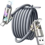 4-Foot 240W 4-in-1 Charging Cable