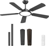 Onffo 52-inch Ceiling Fans with Lights and Remote