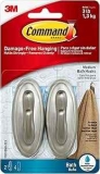 Command Medium Bath Hook 2-Pack w/ 4 Strips
