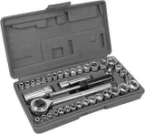 Performance Tool SAE & Metric 40-Piece Socket Set