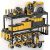Power Tool Organizer Wall Mount w/ 6 Drill Holder