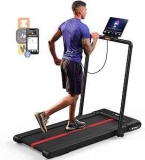 Merach 2-in-1 Folding Treadmill