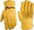 Wells Lamont Men’s Leather Work Gloves with Wrist Closure