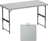 Fanttik Outdoor 4ft Portable Folding Table