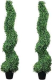 4-Foot Artificial Topiary Tree 2-Pack