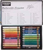 Sargent 24-Count Premium Watercolor Crayons