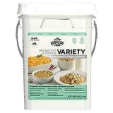 Augason Breakfast and Dinner Variety Emergency Food Supply 4-Gal. Pail