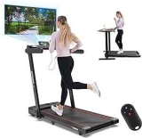 2-in-1 Foldable Treadmill