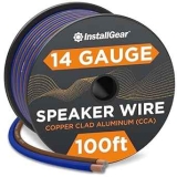 InstallGear 14-Gauge Speaker Wire 100-Foot Roll