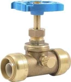 SharkBite 3/4″ Stop Valve with Drain and Vent