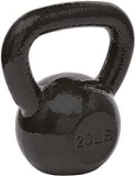 Amazon Basics 20-lb Cast Iron Kettlebell Weight