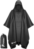Pteromy Hooded Rain Poncho