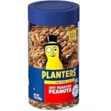 Planters Dry Roasted Peanuts 7-oz. Jar 12-Pack