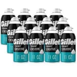 Gillette Foamy Shaving Cream 11-oz. 12-Pack