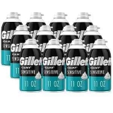 Gillette Foamy Shaving Cream 11-oz. 12-Pack