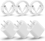 20W MFi-Certified USB-C Wall Charger 3-Pack