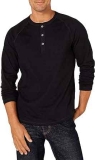 Amazon Essentials Men’s Slim-Fit Henley Shirt